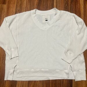 American eagle waffle knit Sweater